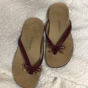 VIONIC BELLA 11 LIZARD ORTHO REDBOW 7